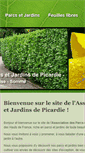 Mobile Screenshot of parcsetjardinsdepicardie.fr